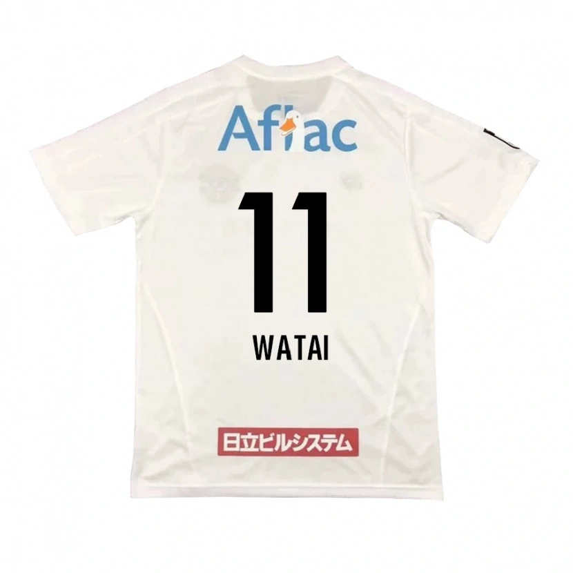 Danxen Kvinnor Masaki Watai #11 Ljusgrå Beige Bortatröja Matchtröjor 2025/26 Tröjor T-Tröja