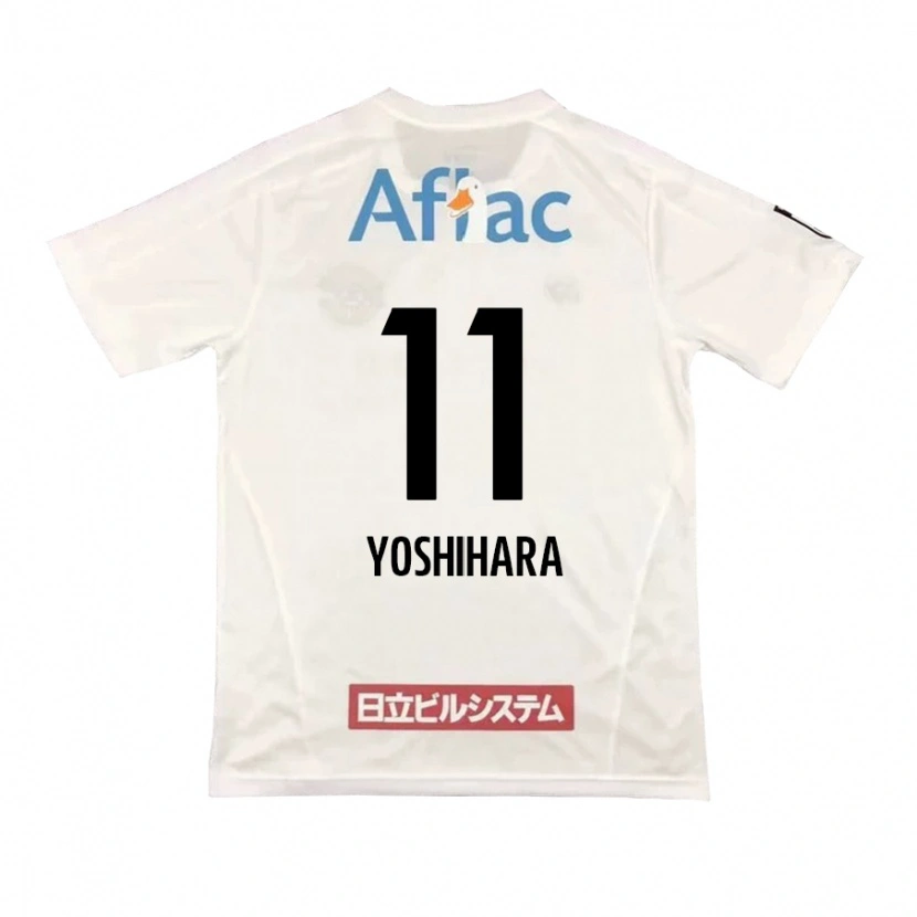 Danxen Kvinnor Futo Yoshihara #11 Ljusgrå Beige Bortatröja Matchtröjor 2025/26 Tröjor T-Tröja