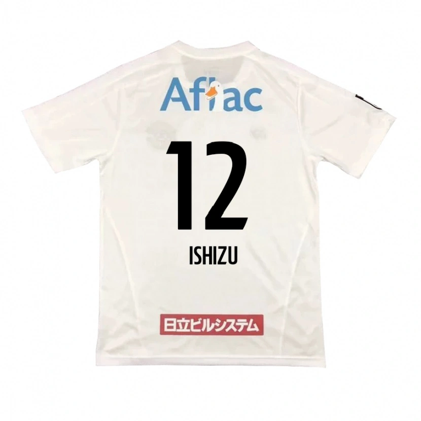 Danxen Kvinnor Kazuki Ishizu #12 Ljusgrå Beige Bortatröja Matchtröjor 2025/26 Tröjor T-Tröja