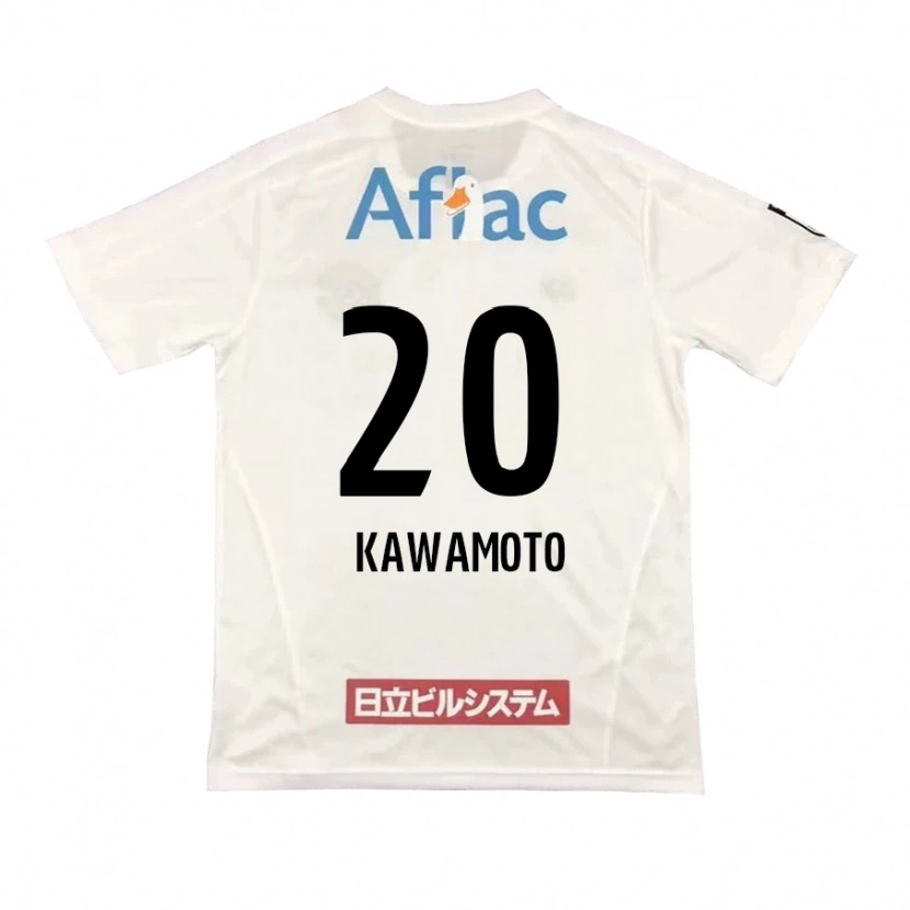 Danxen Kvinnor Daizen Kawamoto #20 Ljusgrå Beige Bortatröja Matchtröjor 2025/26 Tröjor T-Tröja