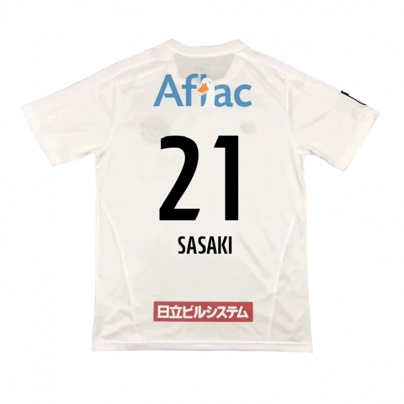 Danxen Kvinnor Masato Sasaki #21 Ljusgrå Beige Bortatröja Matchtröjor 2025/26 Tröjor T-Tröja