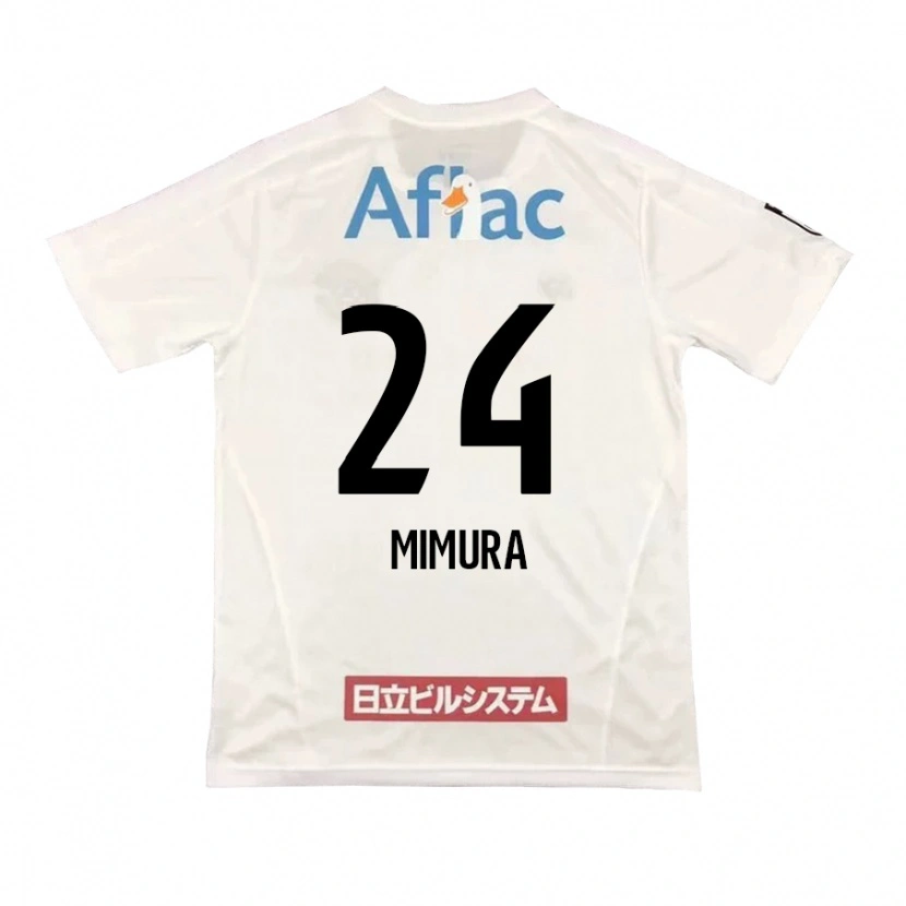 Danxen Kvinnor Kaname Mimura #24 Ljusgrå Beige Bortatröja Matchtröjor 2025/26 Tröjor T-Tröja