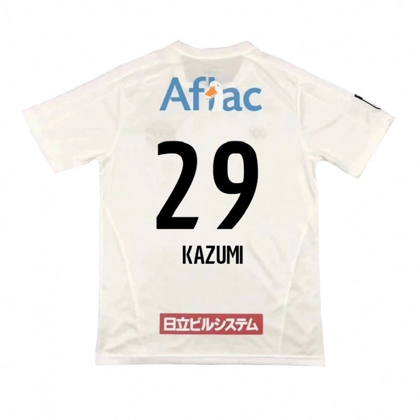 Danxen Kvinnor Takuto Kazumi #29 Ljusgrå Beige Bortatröja Matchtröjor 2025/26 Tröjor T-Tröja