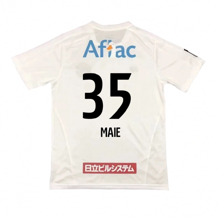 Danxen Kvinnor Hidetaka Maie #35 Ljusgrå Beige Bortatröja Matchtröjor 2025/26 Tröjor T-Tröja