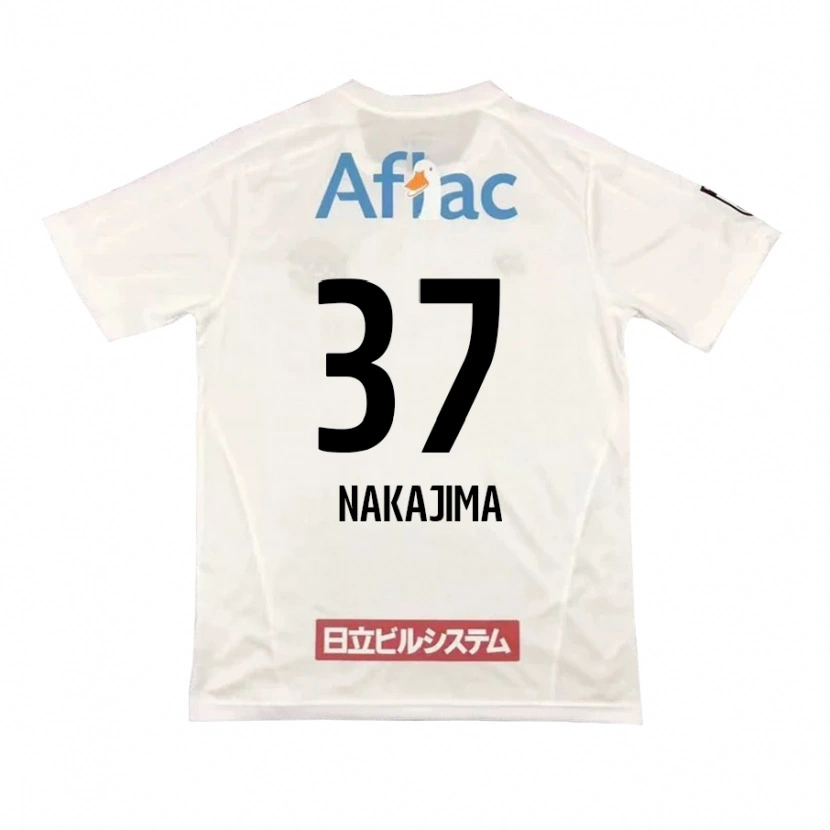 Danxen Kvinnor Shun Nakajima #37 Ljusgrå Beige Bortatröja Matchtröjor 2025/26 Tröjor T-Tröja