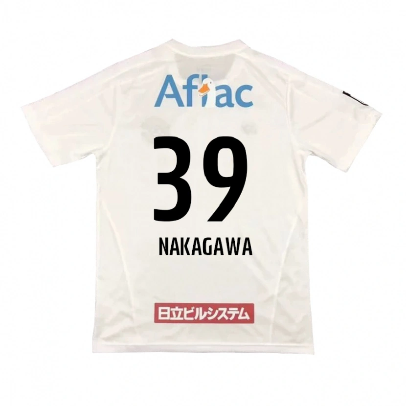 Danxen Kvinnor Nobuteru Nakagawa #39 Ljusgrå Beige Bortatröja Matchtröjor 2025/26 Tröjor T-Tröja