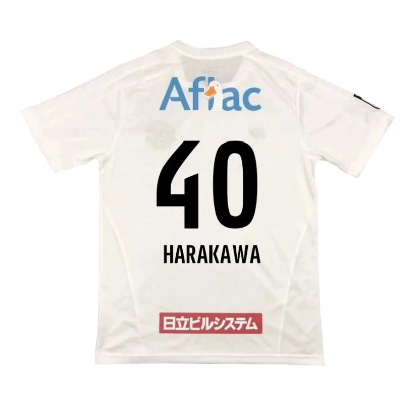 Danxen Kvinnor Riki Harakawa #40 Ljusgrå Beige Bortatröja Matchtröjor 2025/26 Tröjor T-Tröja