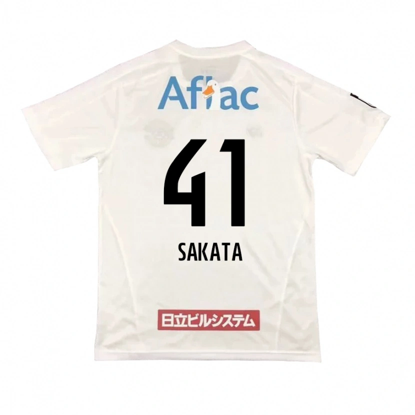 Danxen Kvinnor Daiki Sakata #41 Ljusgrå Beige Bortatröja Matchtröjor 2025/26 Tröjor T-Tröja