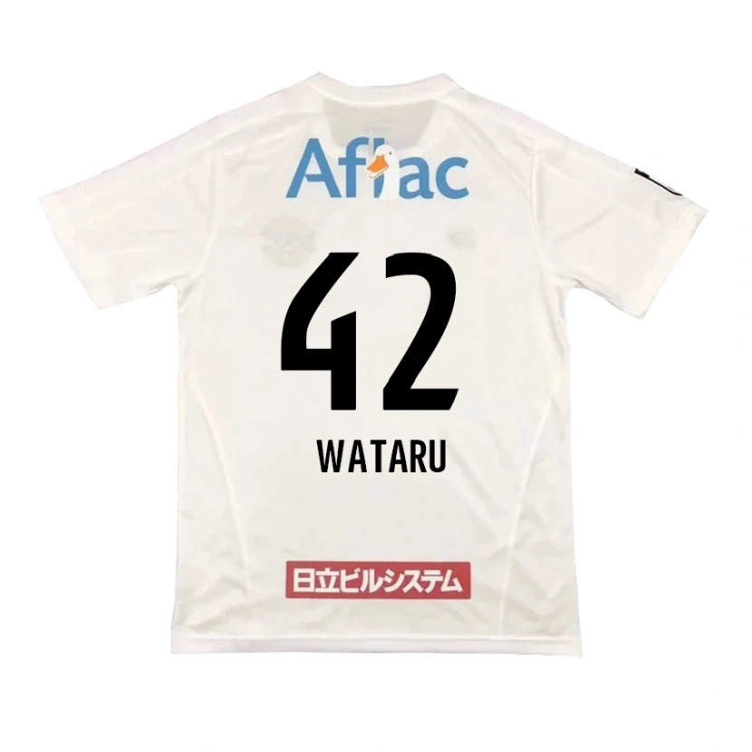 Danxen Kvinnor Wataru Harada #42 Ljusgrå Beige Bortatröja Matchtröjor 2025/26 Tröjor T-Tröja