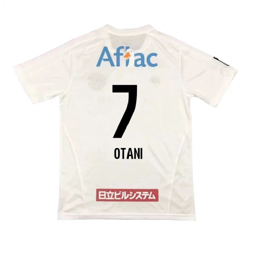 Danxen Kvinnor Hidekazu Otani #7 Ljusgrå Beige Bortatröja Matchtröjor 2025/26 Tröjor T-Tröja