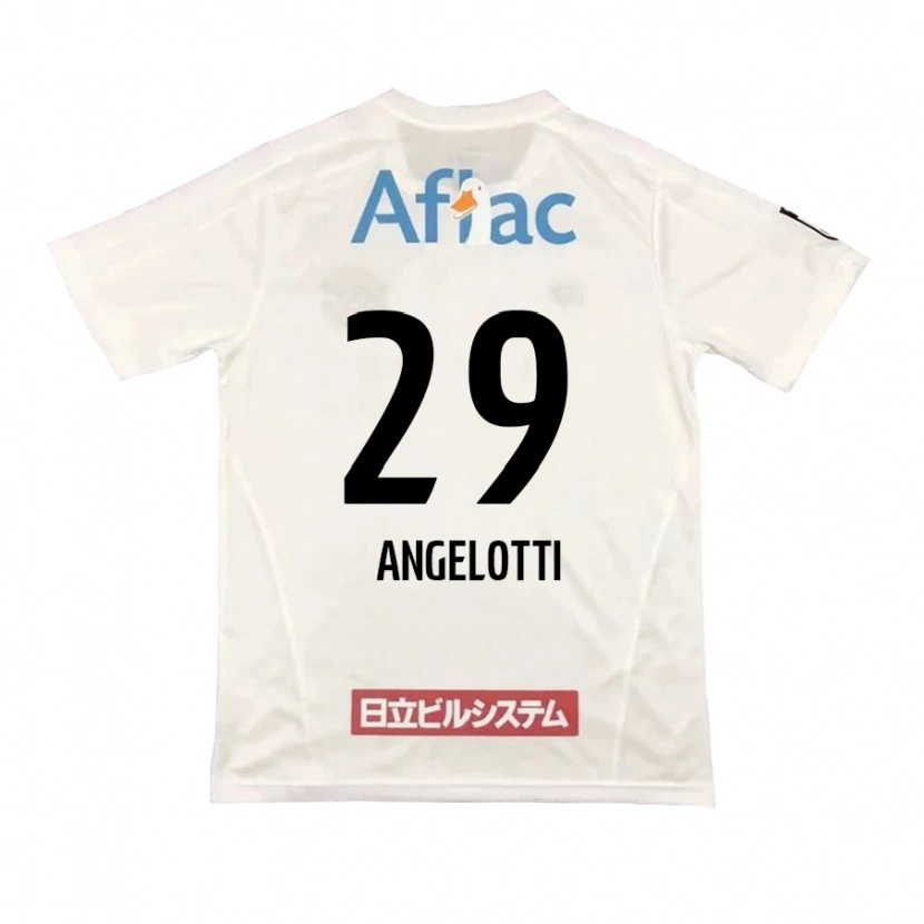 Danxen Kvinnor Rodrigo Angelotti #29 Ljusgrå Beige Bortatröja Matchtröjor 2025/26 Tröjor T-Tröja