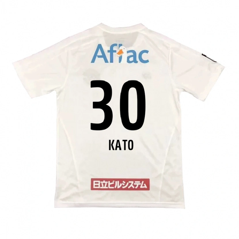 Danxen Kvinnor Takuto Kato #30 Ljusgrå Beige Bortatröja Matchtröjor 2025/26 Tröjor T-Tröja
