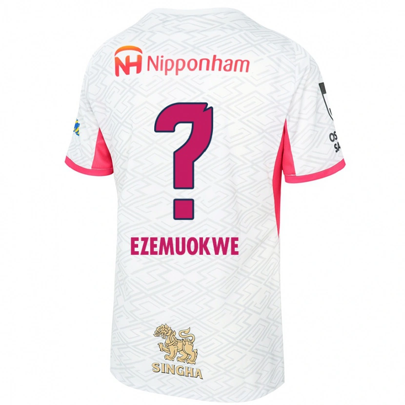 Danxen Kvinnor Chimezie Kai Ezemuokwe #0 Vit Sakura Rosa Bortatröja Matchtröjor 2025/26 Tröjor T-Tröja