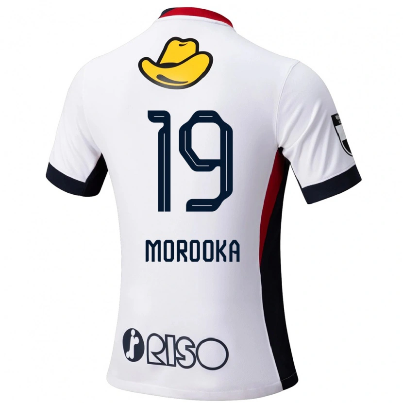 Danxen Kvinnor Shu Morooka #19 Vit Svart Bortatröja Matchtröjor 2025/26 Tröjor T-Tröja