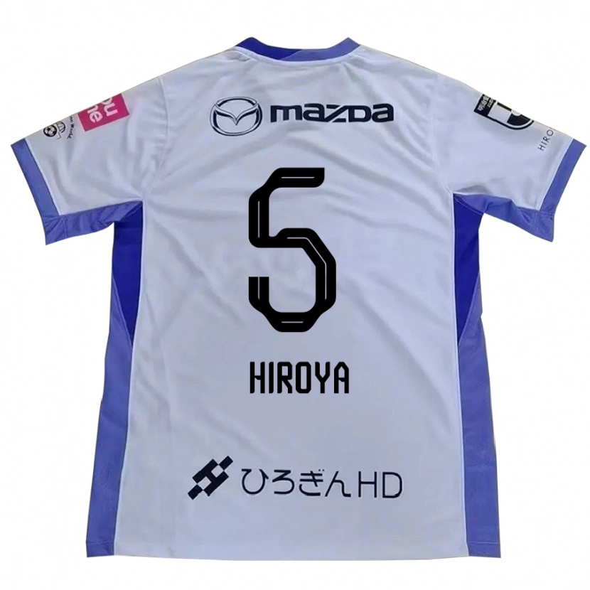 Danxen Kvinnor Hiroya Matsumoto #5 Vit Orange Bortatröja Matchtröjor 2025/26 Tröjor T-Tröja