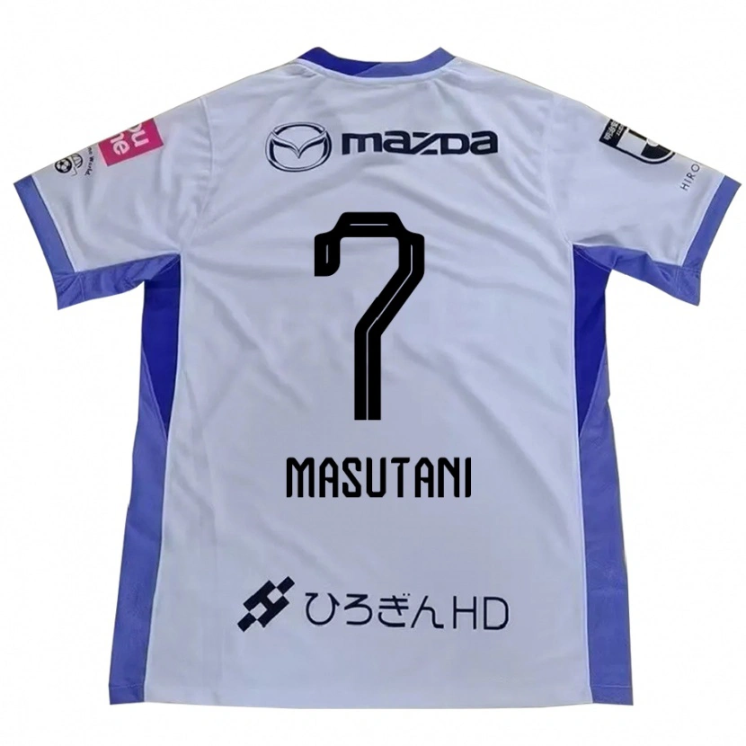 Danxen Kvinnor Ayuki Masutani #7 Vit Orange Bortatröja Matchtröjor 2025/26 Tröjor T-Tröja