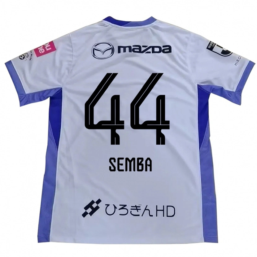 Danxen Kvinnor Taishi Semba #44 Vit Orange Bortatröja Matchtröjor 2025/26 Tröjor T-Tröja