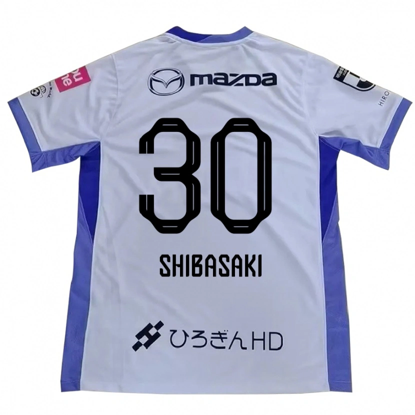 Danxen Kvinnor Kosei Shibasaki #30 Vit Orange Bortatröja Matchtröjor 2025/26 Tröjor T-Tröja