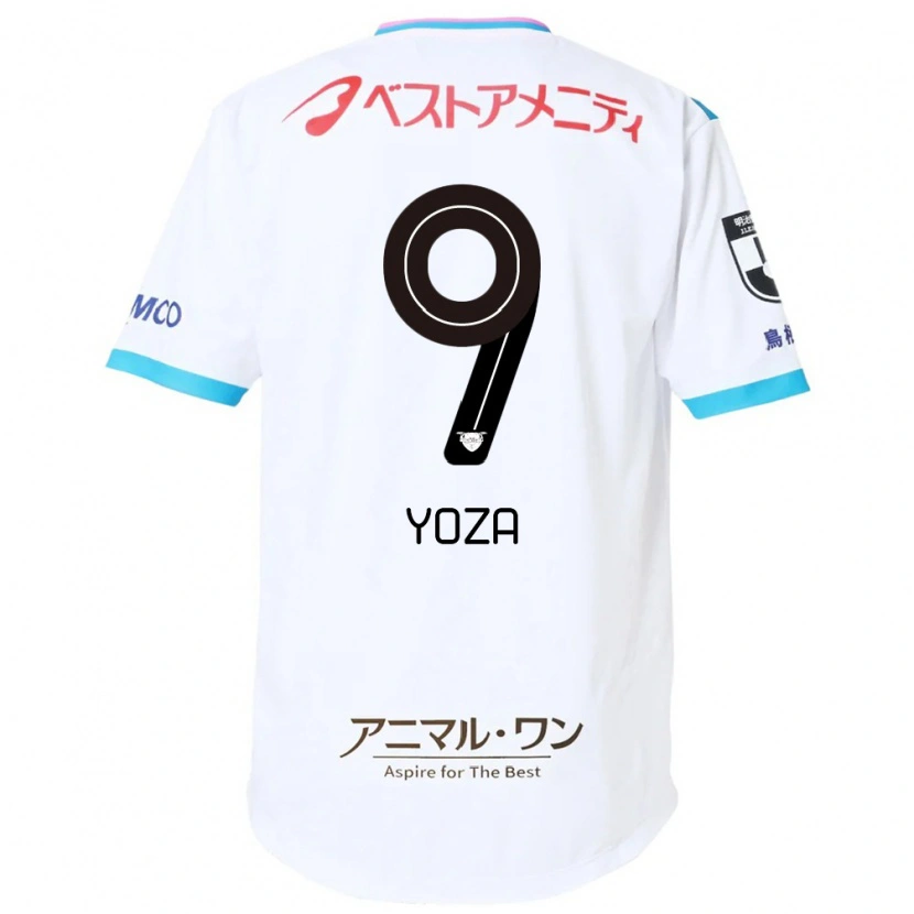 Danxen Kvinnor Tomomichi Yoza #9 Vit Rosa Bortatröja Matchtröjor 2025/26 Tröjor T-Tröja