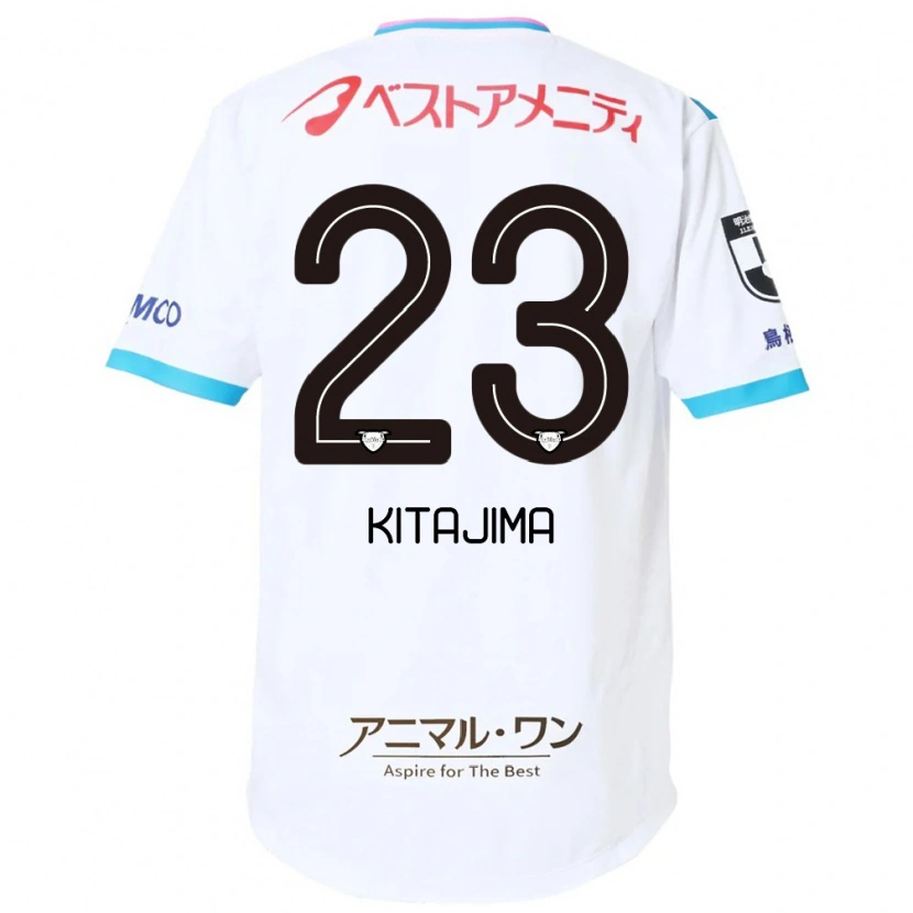 Danxen Kvinnor Fumiya Kitajima #23 Vit Rosa Bortatröja Matchtröjor 2025/26 Tröjor T-Tröja