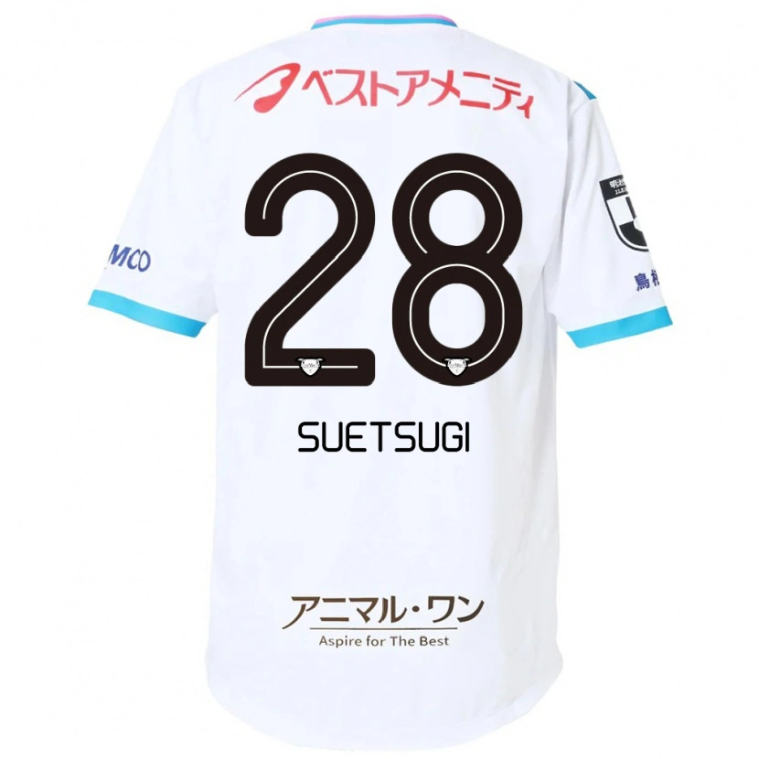 Danxen Kvinnor Shun Suetsugi #28 Vit Rosa Bortatröja Matchtröjor 2025/26 Tröjor T-Tröja