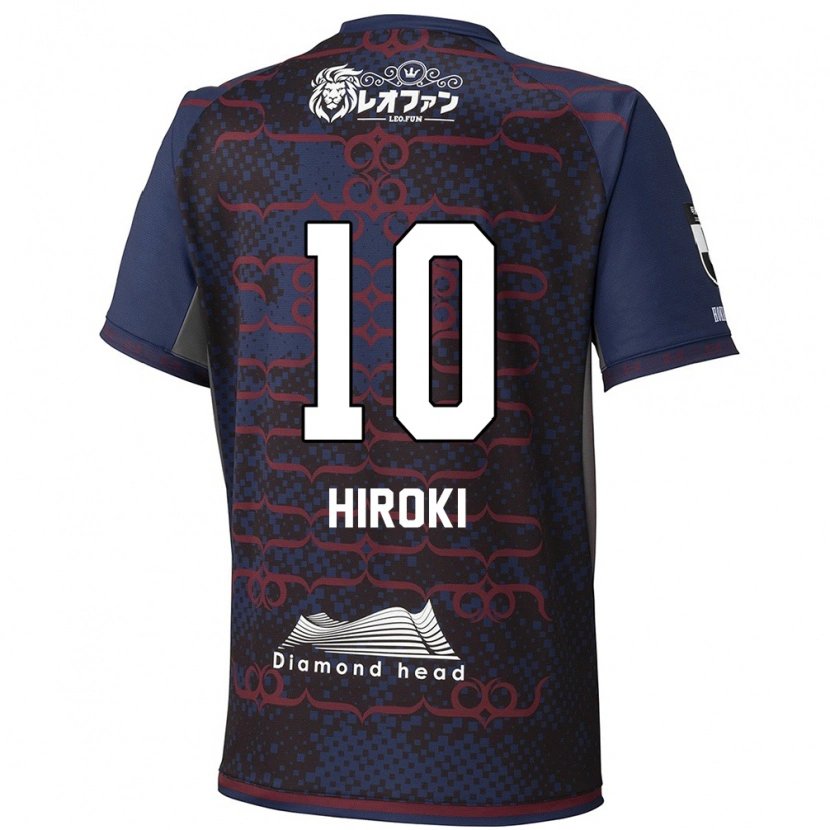 Danxen Kvinnor Hiroki Miyazawa #10 Blå Röd Bortatröja Matchtröjor 2025/26 Tröjor T-Tröja