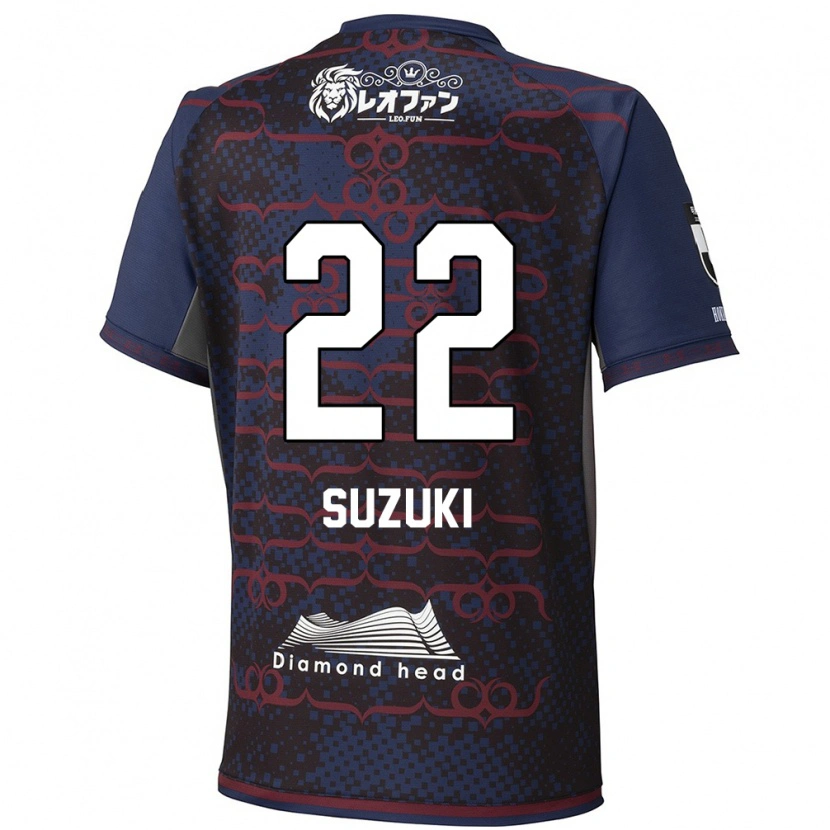 Danxen Kvinnor So Suzuki #22 Blå Röd Bortatröja Matchtröjor 2025/26 Tröjor T-Tröja