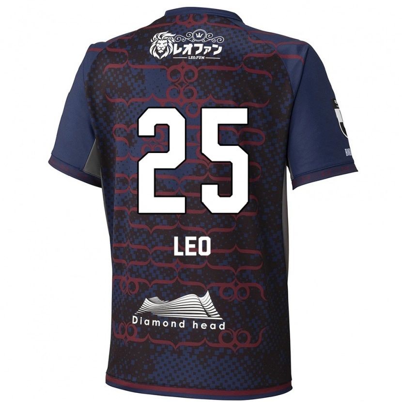 Danxen Kvinnor Leo Osaki #25 Blå Röd Bortatröja Matchtröjor 2025/26 Tröjor T-Tröja