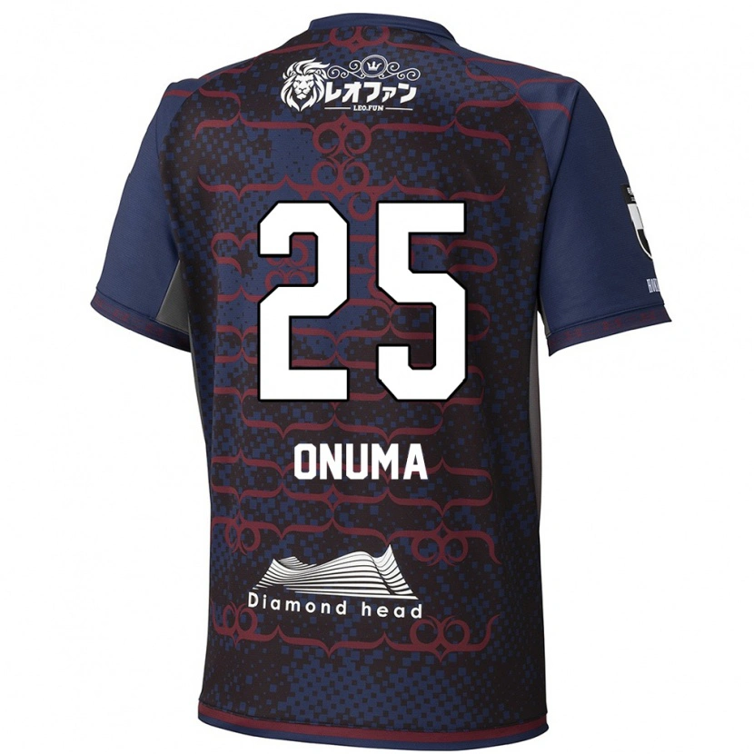 Danxen Kvinnor Akito Onuma #25 Blå Röd Bortatröja Matchtröjor 2025/26 Tröjor T-Tröja