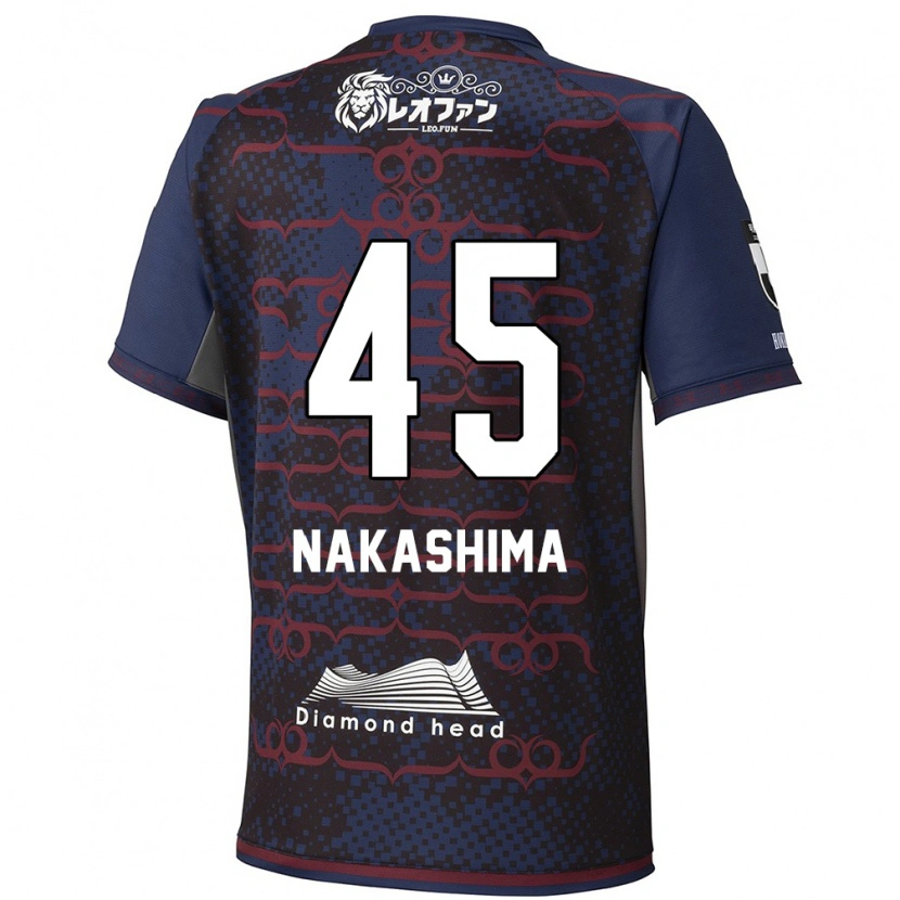 Danxen Kvinnor Taika Nakashima #45 Blå Röd Bortatröja Matchtröjor 2025/26 Tröjor T-Tröja