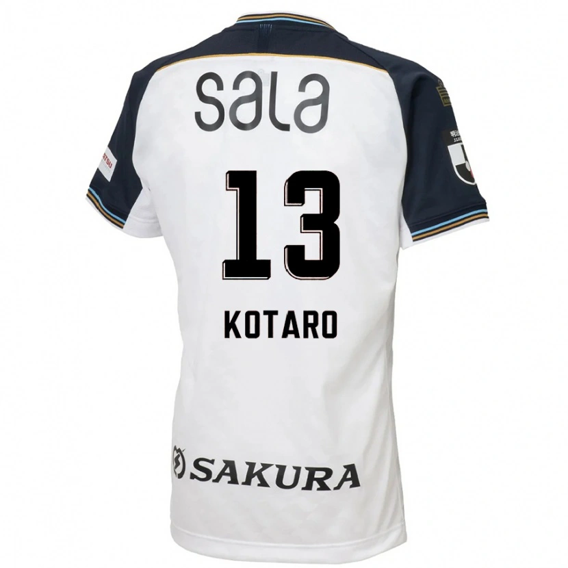 Danxen Kvinnor Kotaro Fujikawa #13 Vit Svart Bortatröja Matchtröjor 2025/26 Tröjor T-Tröja