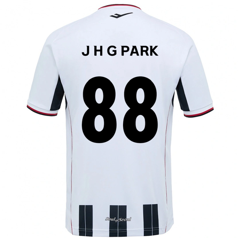 Danxen Kvinnor Jang Han-Gyeol Park #88 Vit Svart Bortatröja Matchtröjor 2025/26 Tröjor T-Tröja