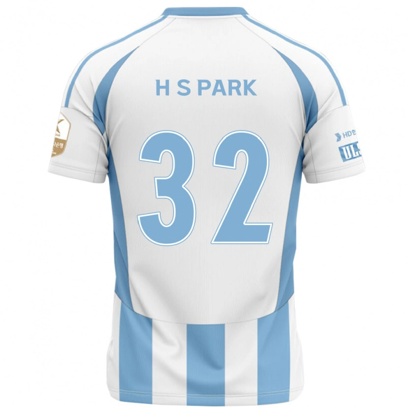 Danxen Kvinnor Sung-Hyun Park #32 Vit Himmelsblå Bortatröja Matchtröjor 2025/26 Tröjor T-Tröja