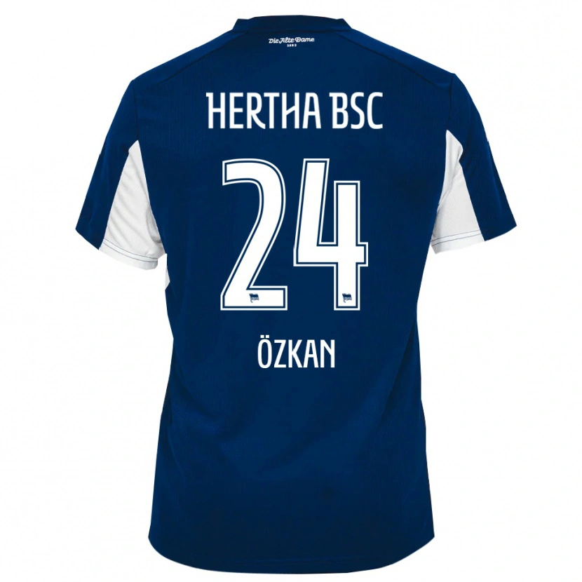 Danxen Kvinnor Muhammed Özkan #24 Vit Blå Hemmatröja Matchtröjor 2025/26 Tröjor T-Tröja