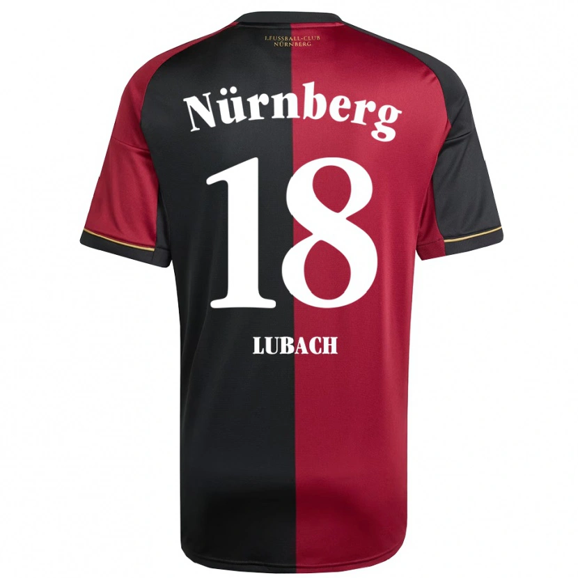 Danxen Kvinnor Rafael Lubach #18 Vinröd Svart Hemmatröja Matchtröjor 2025/26 Tröjor T-Tröja