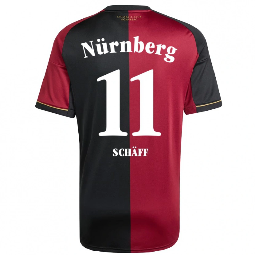 Danxen Kvinnor Till Schäff #11 Vinröd Svart Hemmatröja Matchtröjor 2025/26 Tröjor T-Tröja