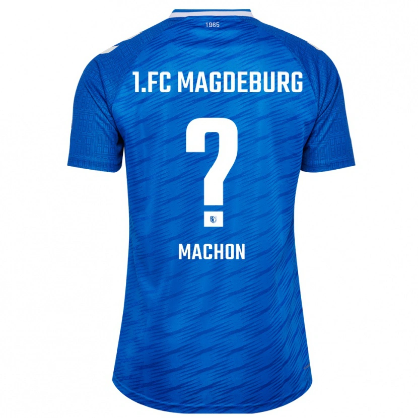 Danxen Kvinnor Max Machon #0 Blå Vit Hemmatröja Matchtröjor 2025/26 Tröjor T-Tröja