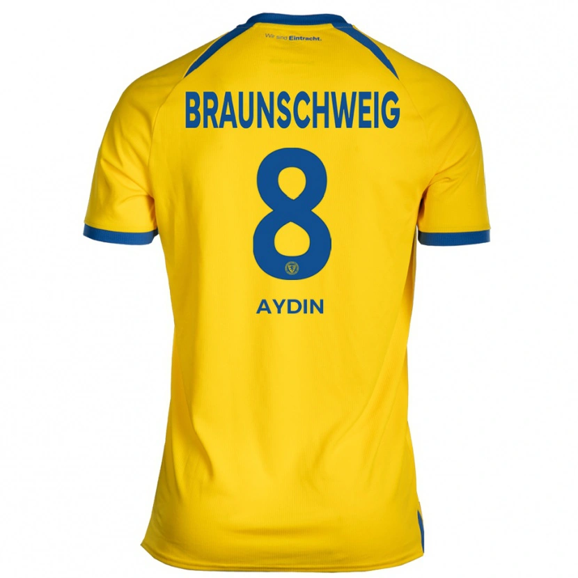 Danxen Kvinnor Mehmet Aydin #8 Gul Blå Hemmatröja Matchtröjor 2025/26 Tröjor T-Tröja