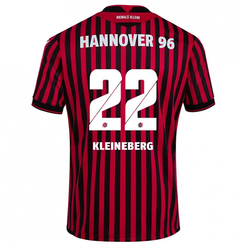 Danxen Kvinnor Philip Kleineberg #22 Röd Svart Hemmatröja Matchtröjor 2025/26 Tröjor T-Tröja