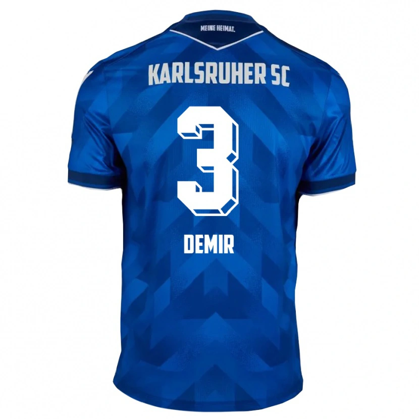 Danxen Kvinnor Arel Demir #3 Blå Vit Hemmatröja Matchtröjor 2025/26 Tröjor T-Tröja