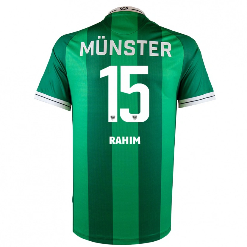 Danxen Kvinnor David Rahim #15 Grön Vit Hemmatröja Matchtröjor 2025/26 Tröjor T-Tröja