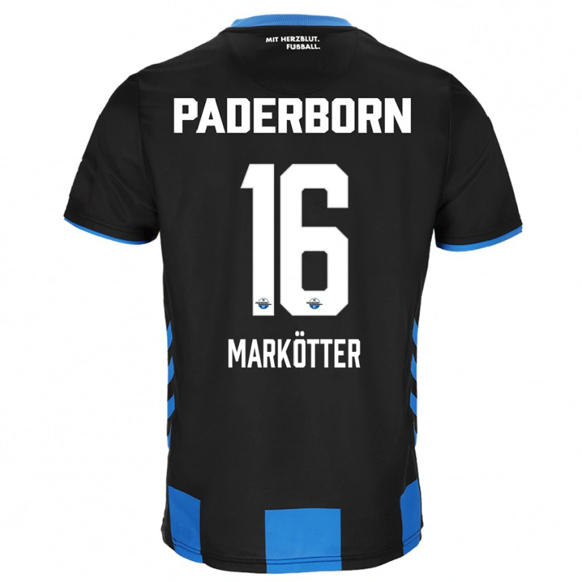 Danxen Kvinnor Jonah Markötter #16 Svart Blå Hemmatröja Matchtröjor 2025/26 Tröjor T-Tröja