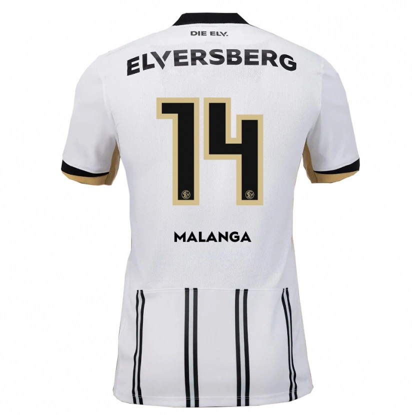 Danxen Kvinnor Jarzinho Malanga #14 Vit Svart Hemmatröja Matchtröjor 2025/26 Tröjor T-Tröja