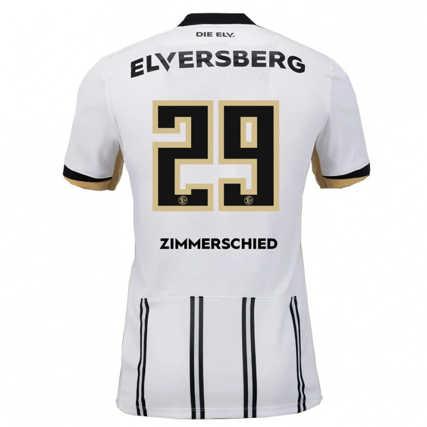 Danxen Kvinnor Tom Zimmerschied #29 Vit Svart Hemmatröja Matchtröjor 2025/26 Tröjor T-Tröja