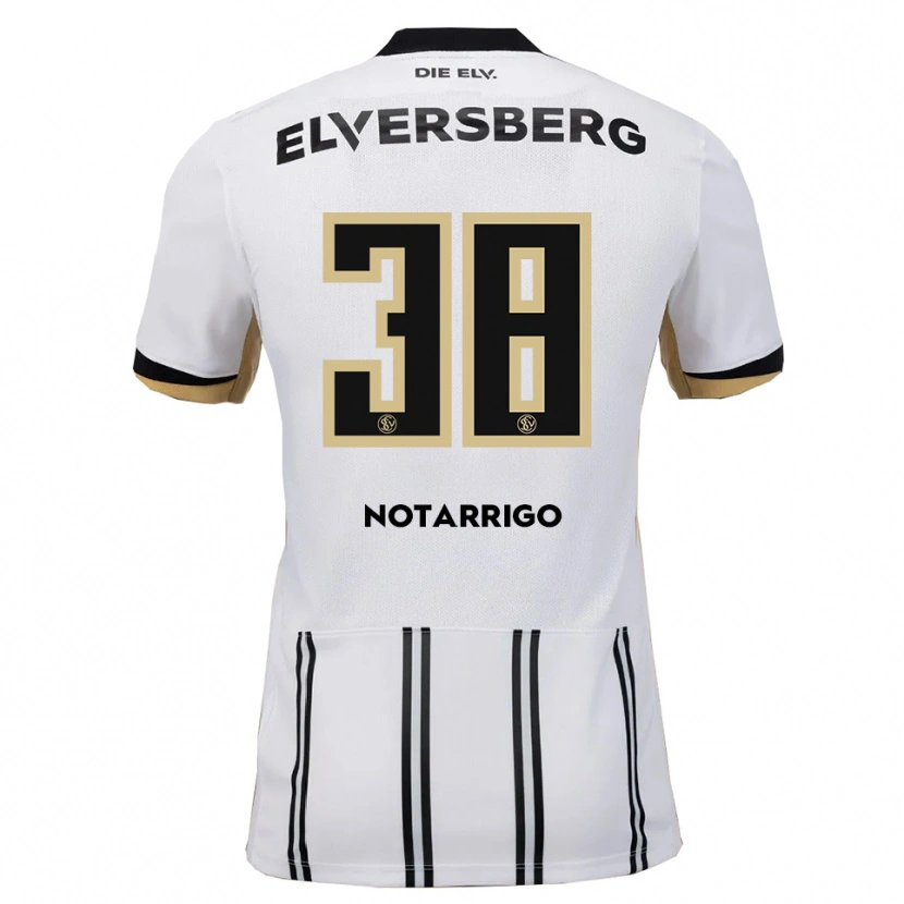 Danxen Kvinnor Tyler Notarrigo #38 Vit Svart Hemmatröja Matchtröjor 2025/26 Tröjor T-Tröja