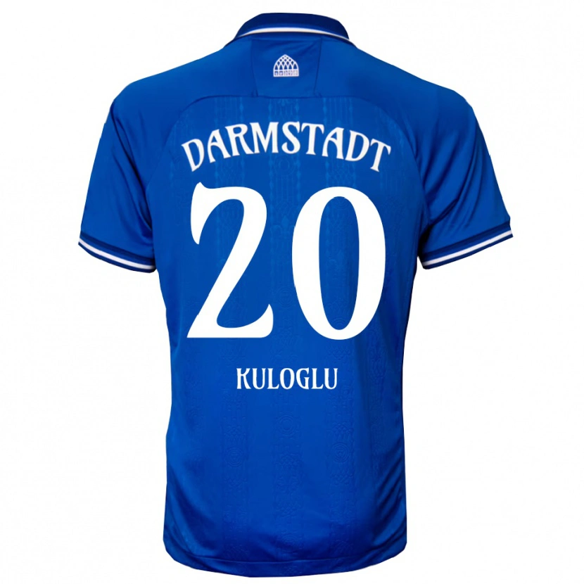 Danxen Kvinnor Can Kuloglu #20 Blå Vit Hemmatröja Matchtröjor 2025/26 Tröjor T-Tröja