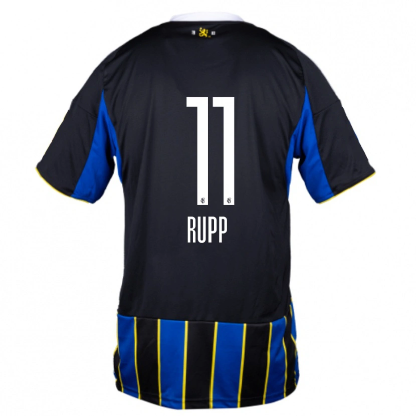 Danxen Kvinnor Finn Rupp #11 Blå Svart Gul Hemmatröja Matchtröjor 2025/26 Tröjor T-Tröja