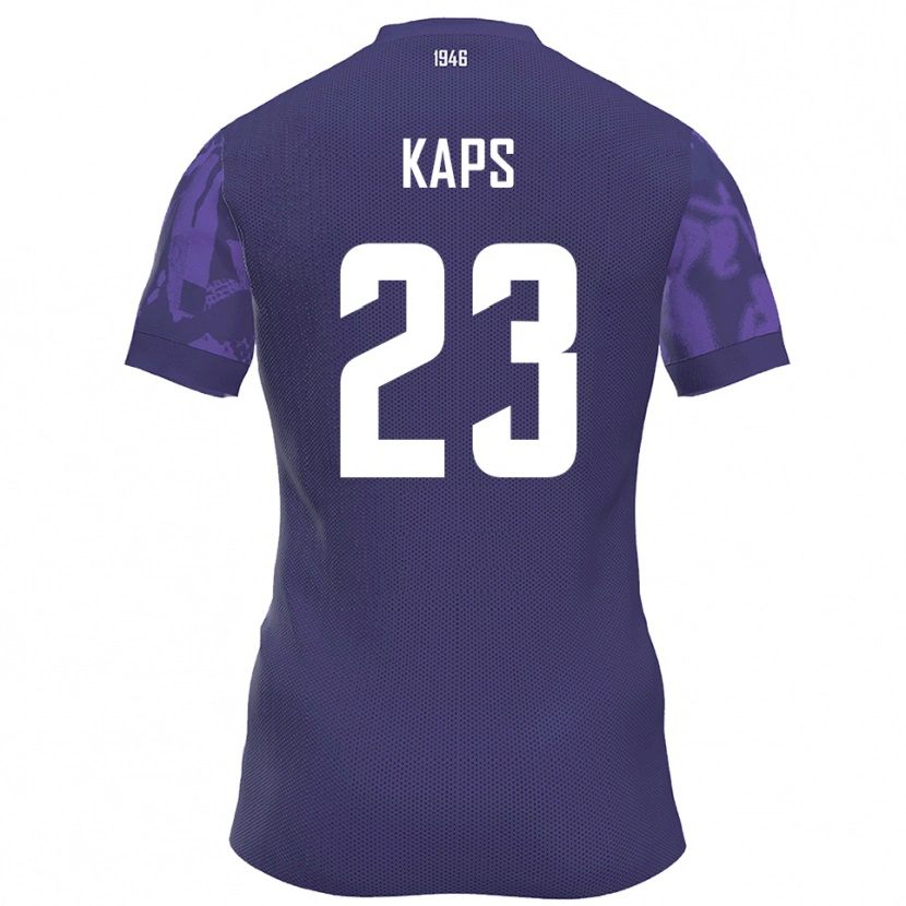 Danxen Kvinnor Hugo Kaps #23 Lila Vit Hemmatröja Matchtröjor 2025/26 Tröjor T-Tröja