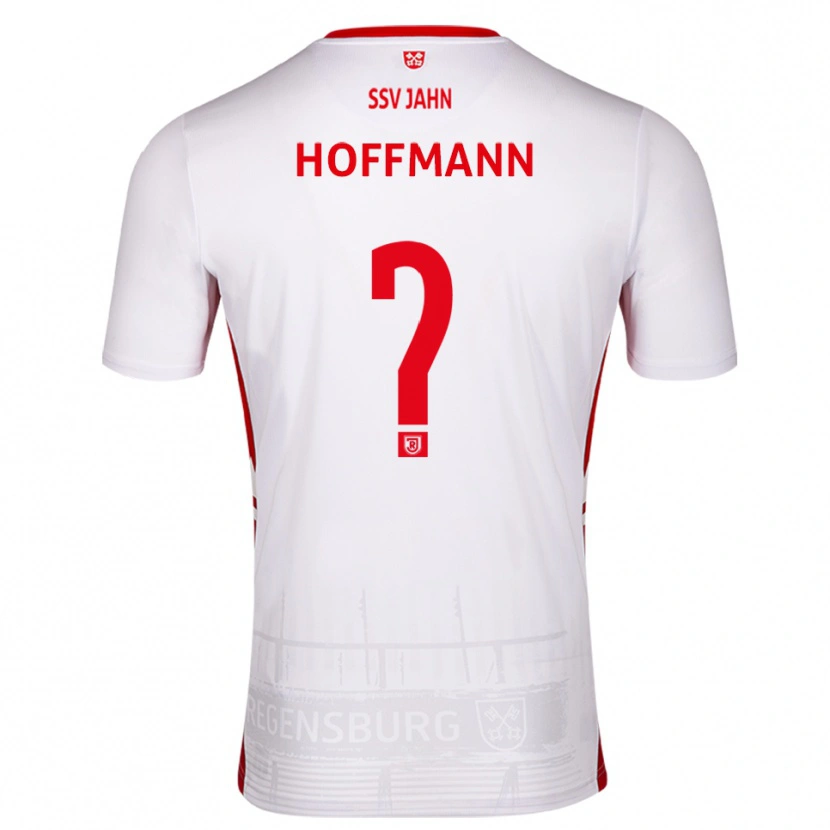 Danxen Kvinnor Leon Hoffmann #0 Vit Röd Hemmatröja Matchtröjor 2025/26 Tröjor T-Tröja