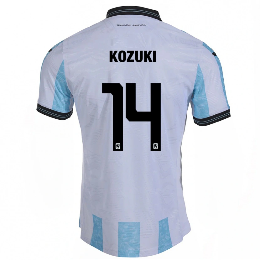 Danxen Kvinnor Soichiro Kozuki #14 Vit Himmelsblå Hemmatröja Matchtröjor 2025/26 Tröjor T-Tröja
